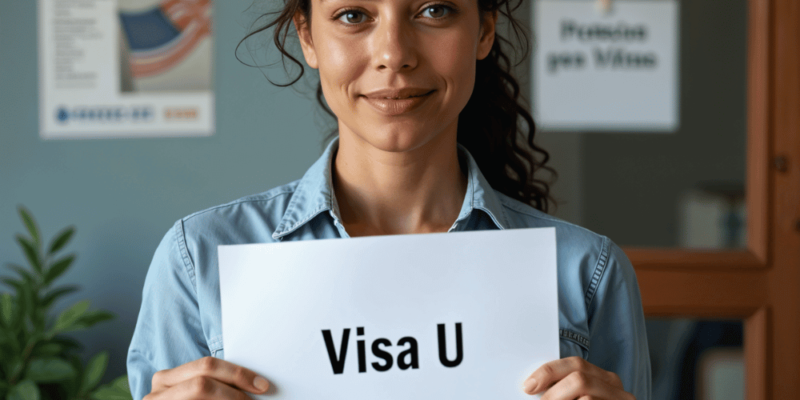 qué es la visa U